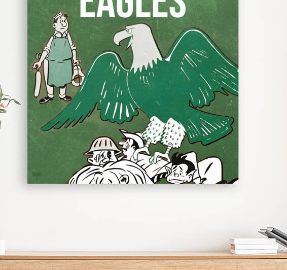 philadelphia eagles painting