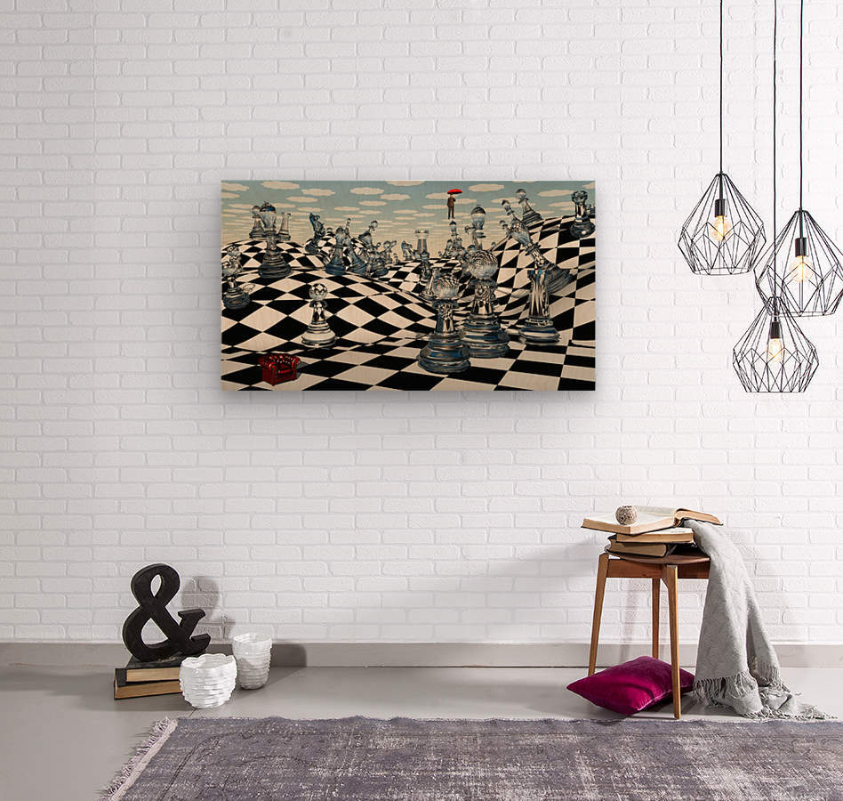 Canvas/ Wall Art The Next Move Chess - Awesome Wall Art - Paintings &  Prints, Fantasy & Mythology, Dreamscapes - ArtPal