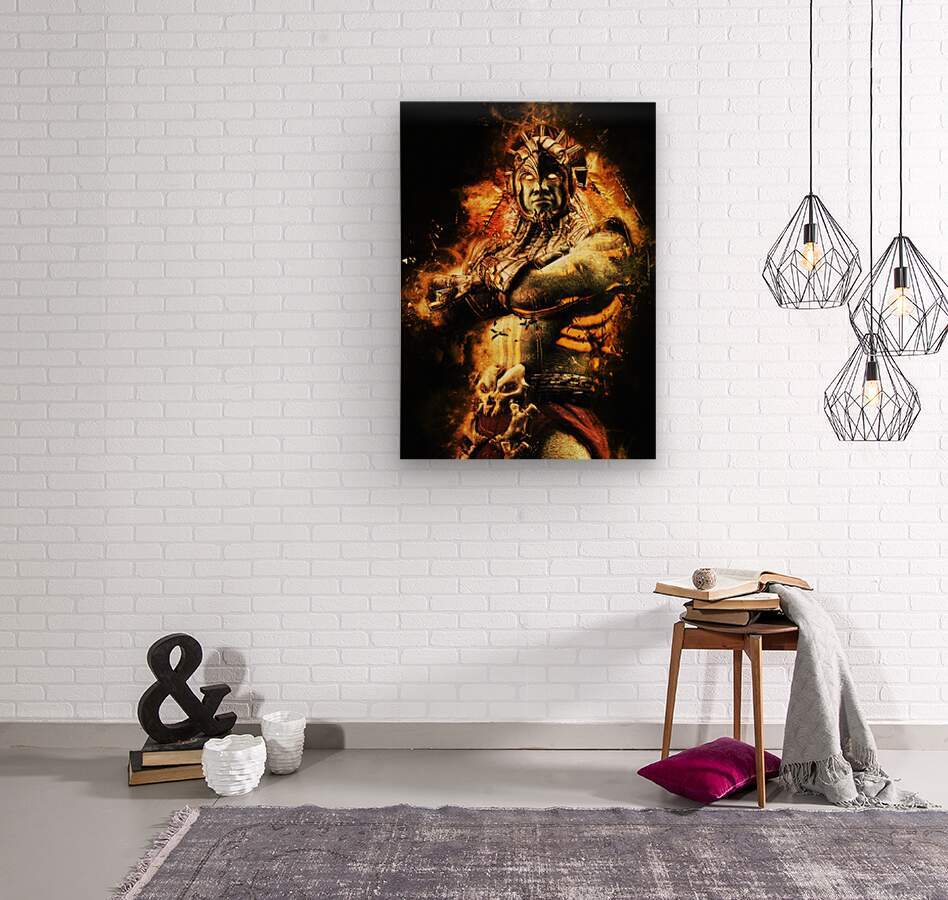 Shao Kahn MK11 Art Board Print for Sale by Ghostach