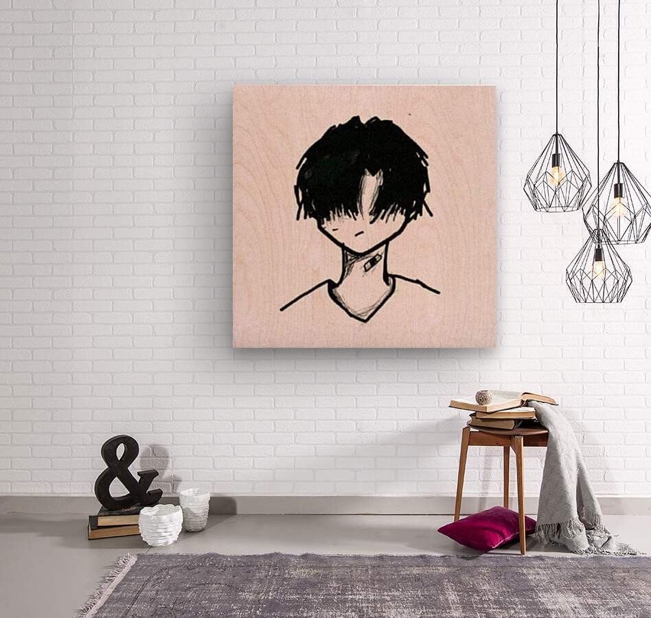 Sad Boy Photographic Print for Sale by Harukuradesu0