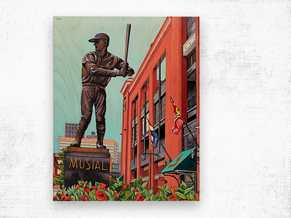 Stan Musial Statue at Busch Stadium - Rick Bayers