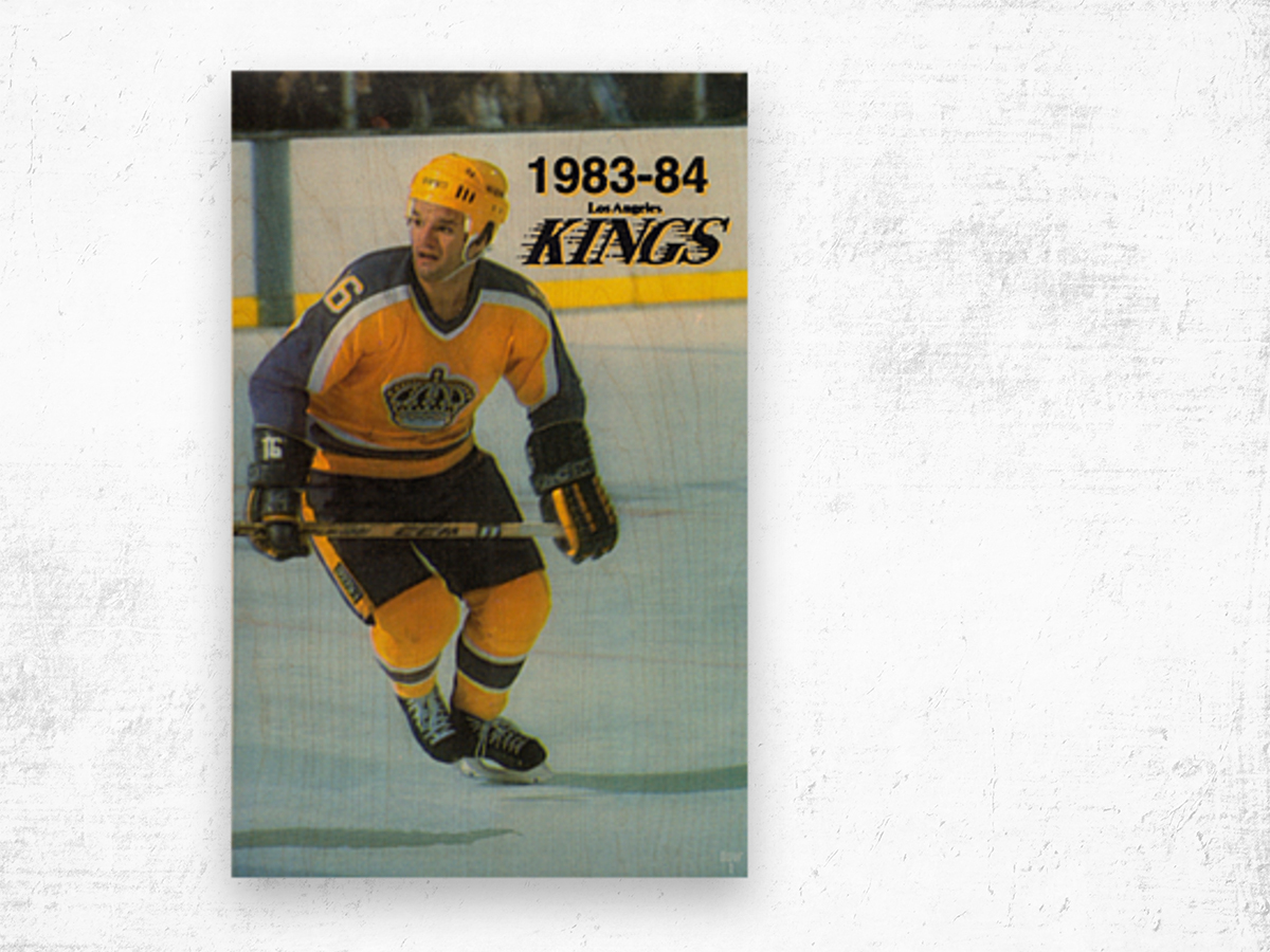 1983 LA Kings Retro Hockey Poster - Row One Brand