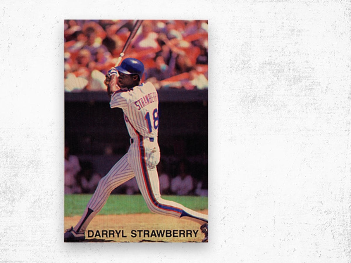 1986 Darryl Strawberry Poster - Row One Brand